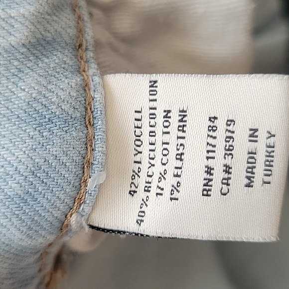 Rails The Melrose Classic Slim Bleached Repair Hem Denim Jeans - Size 25 - Picture 15 of 15